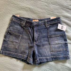 KUT From the Kloth High Rise Jane Jean Shorts - Size 12